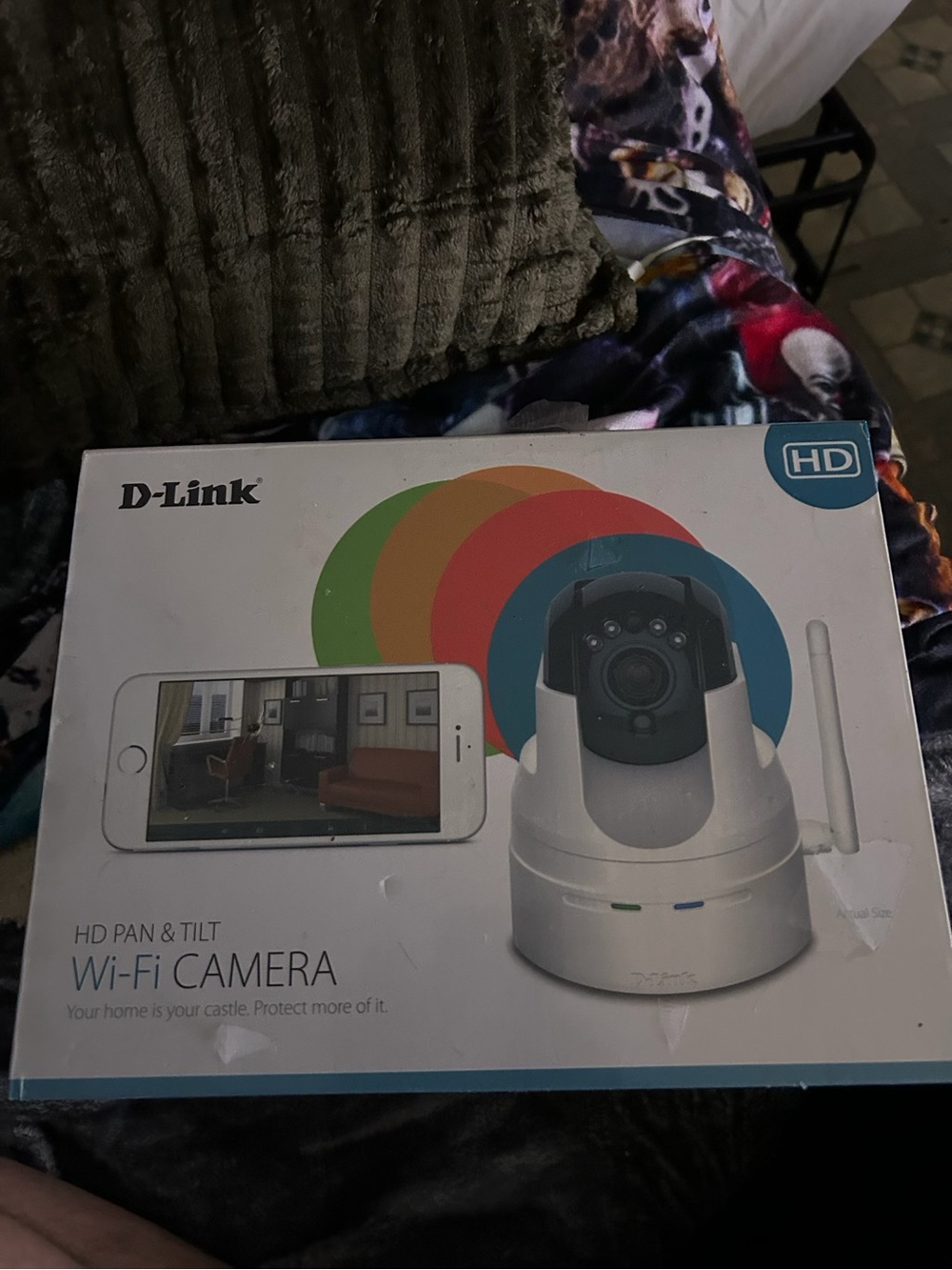 D-Link Wi‑Fi Home Camera Packaging Display
